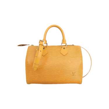 Louis Vuitton Speedy leather satchel