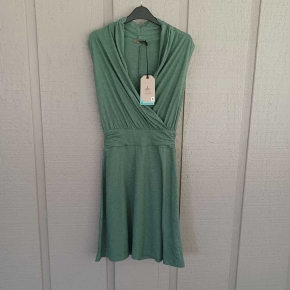 Prana Corissa Dress Organic Cotton Blend Sleevele… - image 2