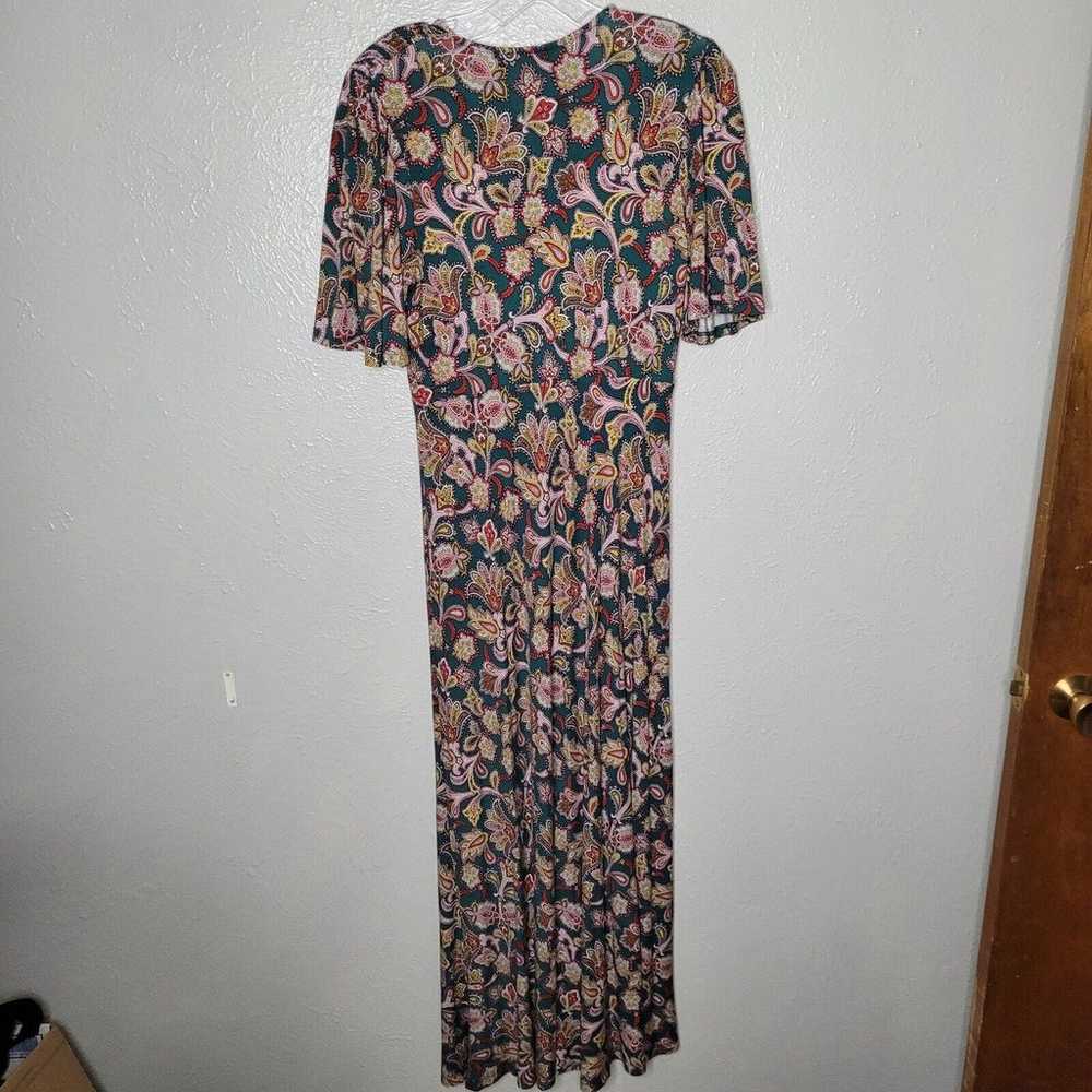 Boden Jersey Midi tea Dress womens sz 6 R chesape… - image 7