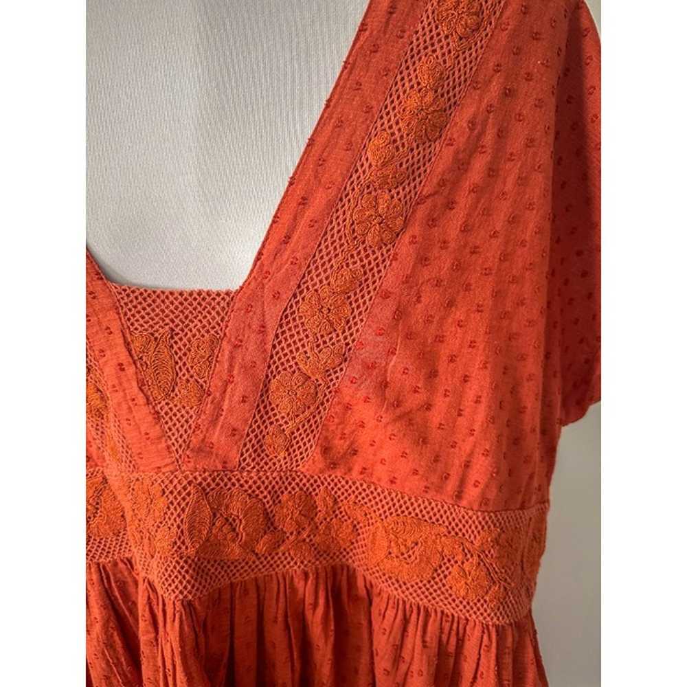Shyanne Embroidered Boho Babydoll Summer Dress in… - image 4