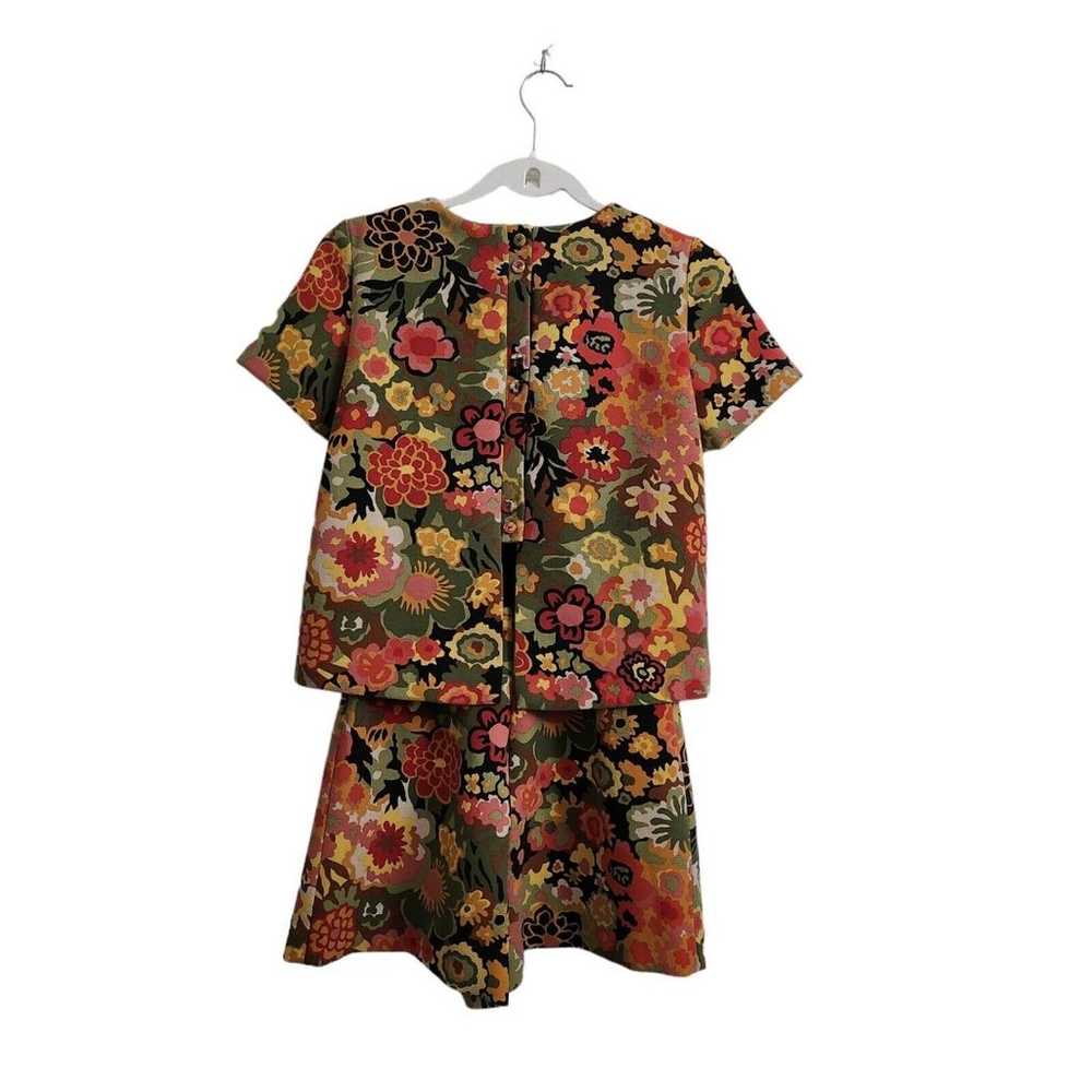 Zara Romper Womens XS 70s Y2K Collection Floral P… - image 7