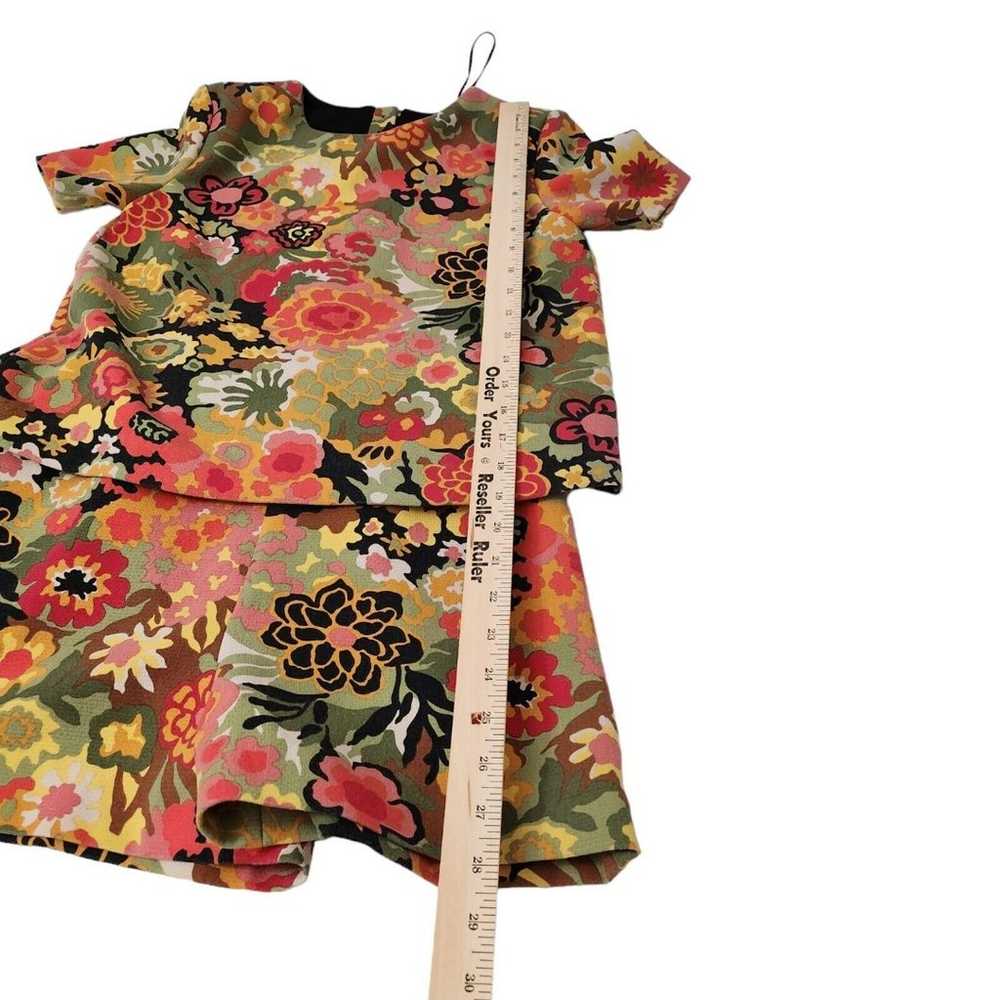 Zara Romper Womens XS 70s Y2K Collection Floral P… - image 9