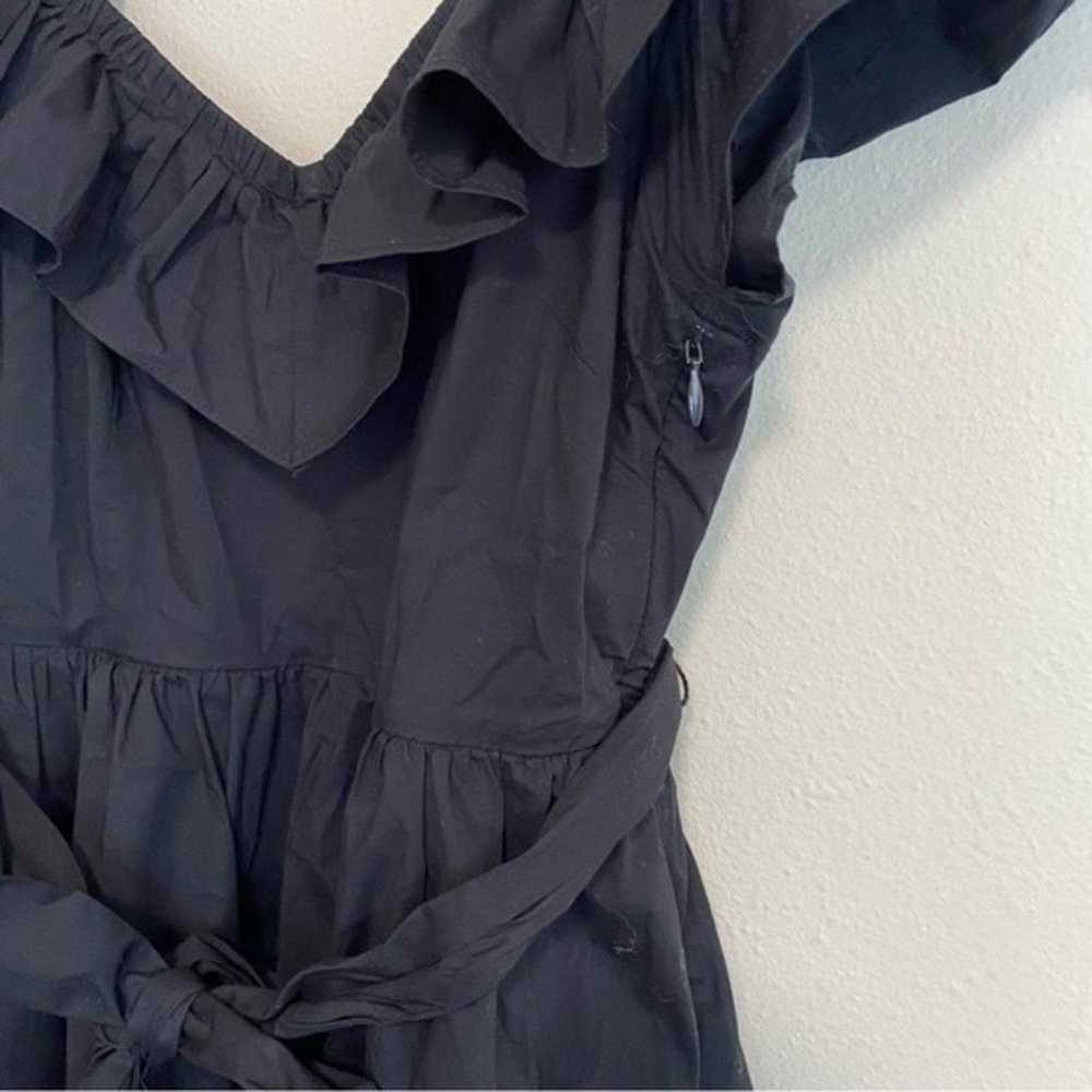 Hill House Ana Dress Black Poplin Size XS - image 8