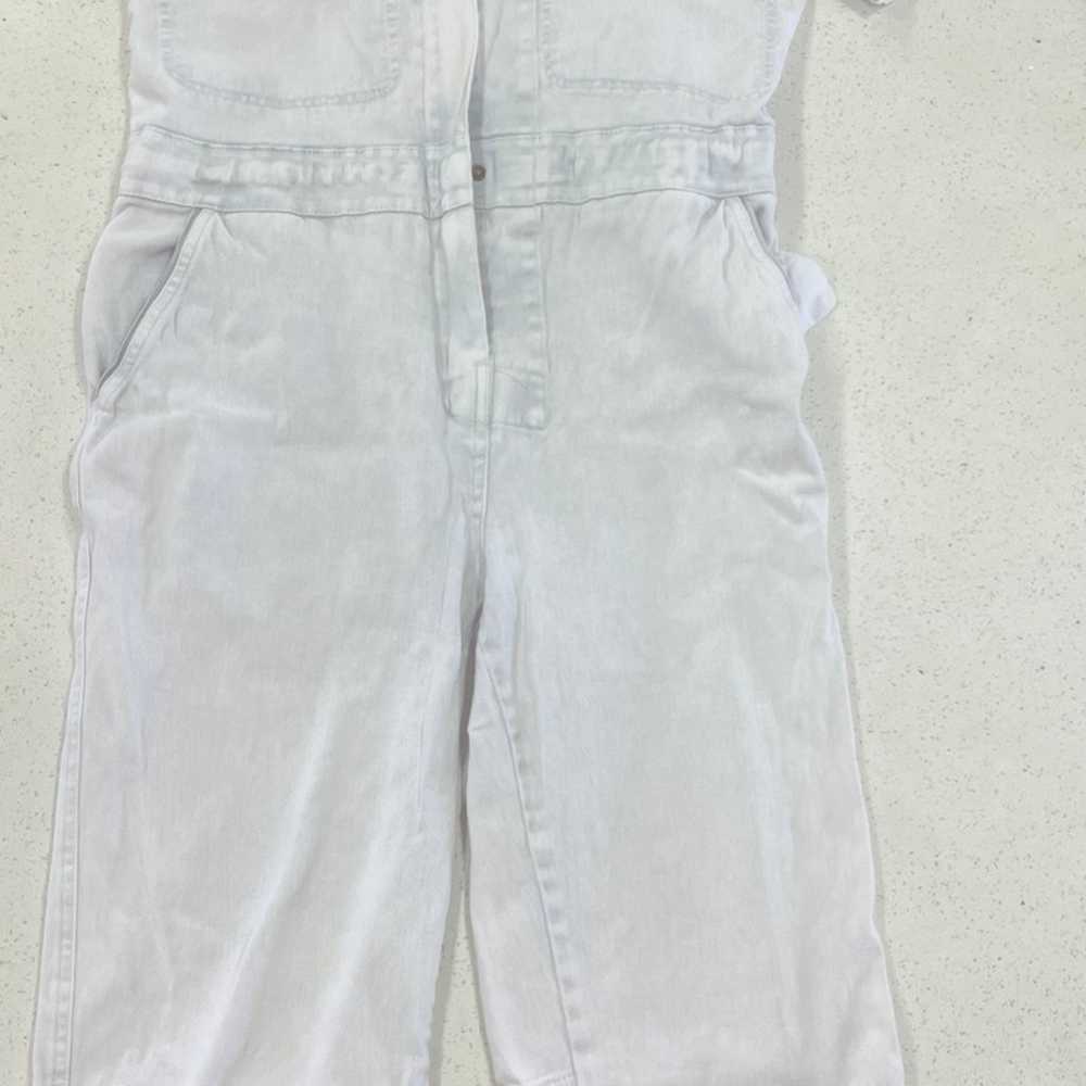 EUC Faherty Brand Womens Jumpsuit Blythe Light In… - image 3