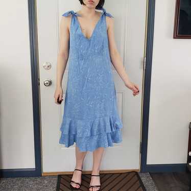 Blue Ginger Hawaiian Rayon Dress