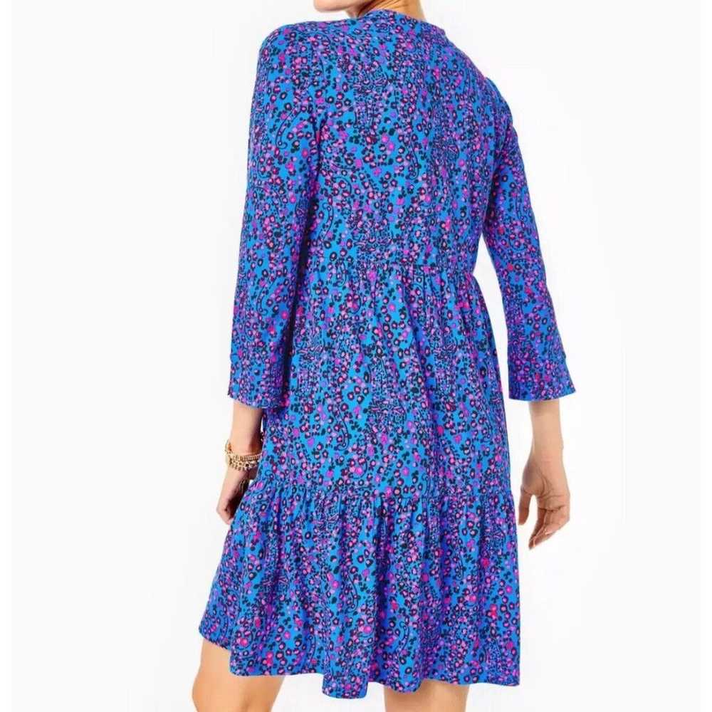 Lilly Pulitzer Alaina Size Large 3/4 Sleeve Dress… - image 4