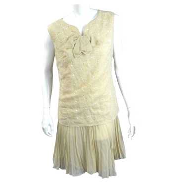 Flair of Miami cotton vintage dress 50s-60s SZ 12 