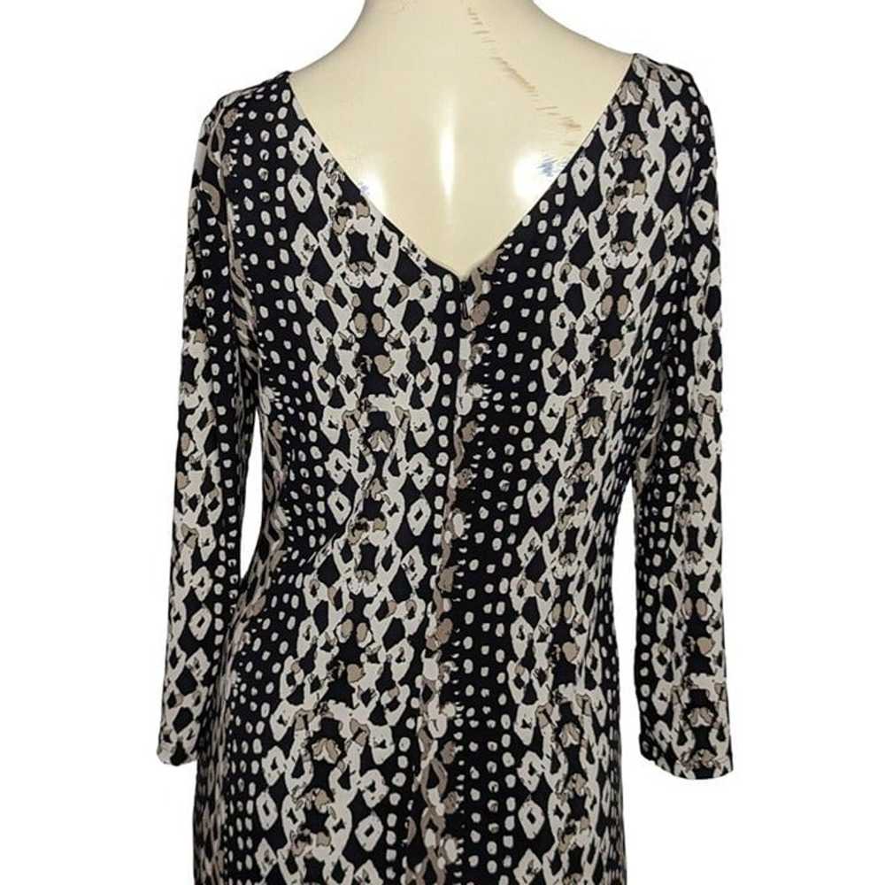 Gina Bacconi Faux Wrap Fitted Long Sleeve Lined C… - image 10