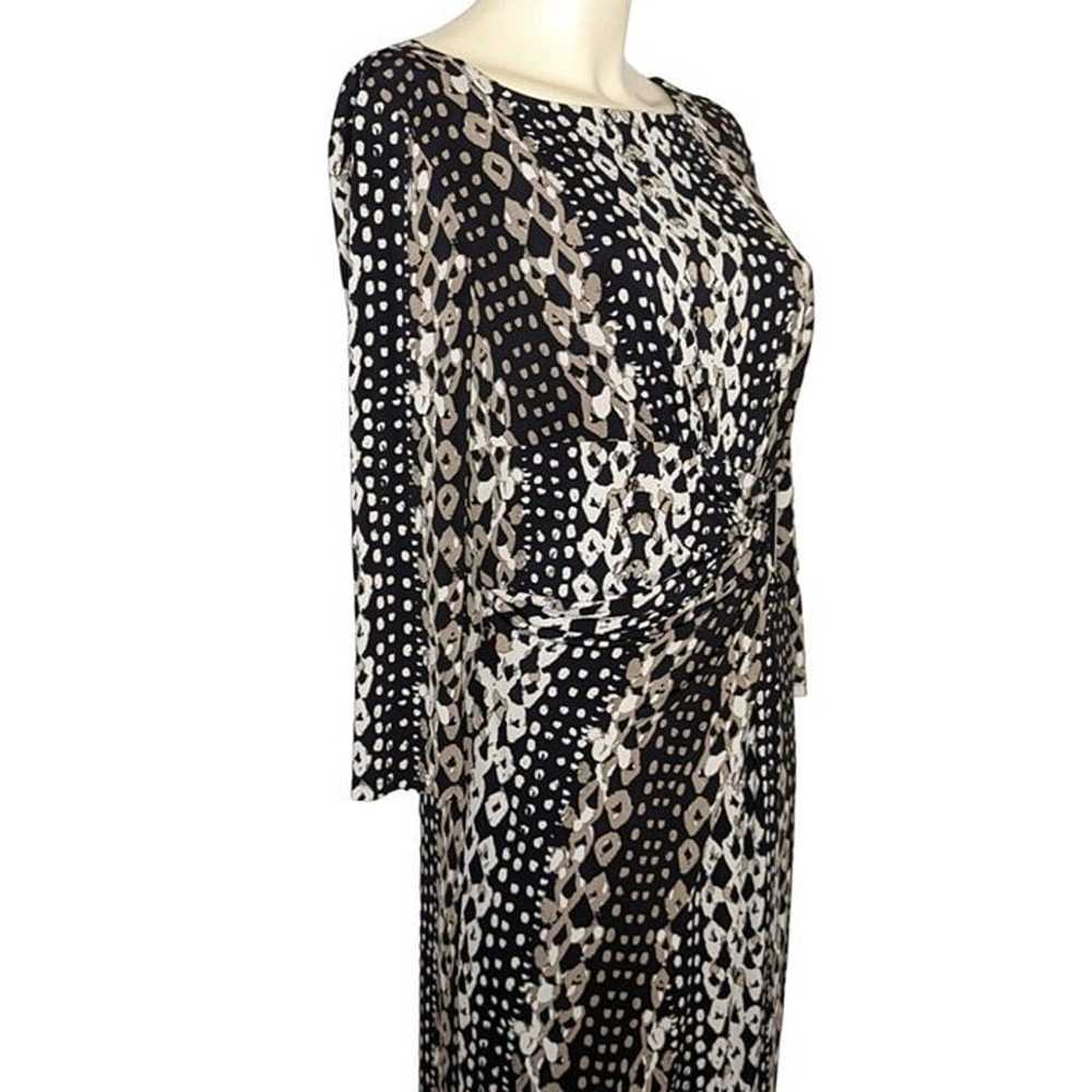 Gina Bacconi Faux Wrap Fitted Long Sleeve Lined C… - image 7