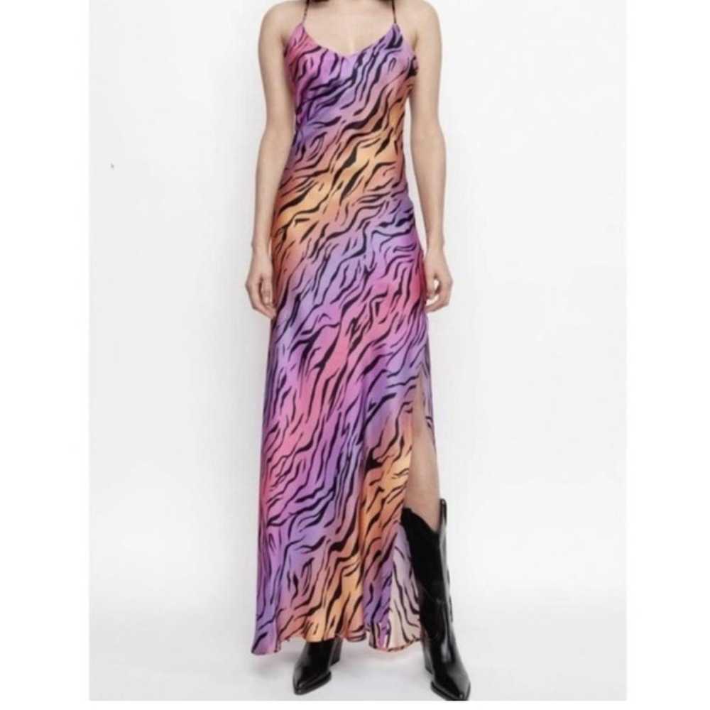 Silvia Astore Silk maxi dress - image 3