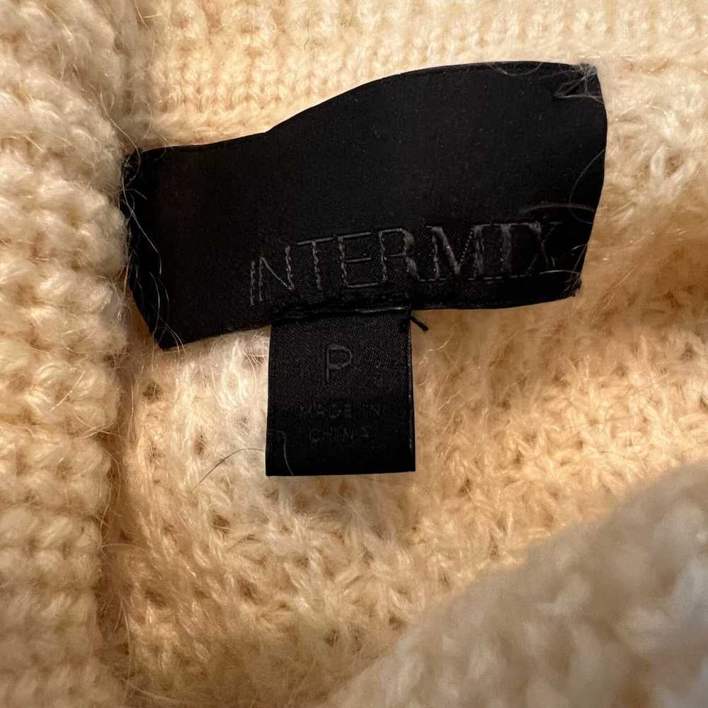 Intermix Turtleneck Wool & Mohair Sweater Dress C… - image 5