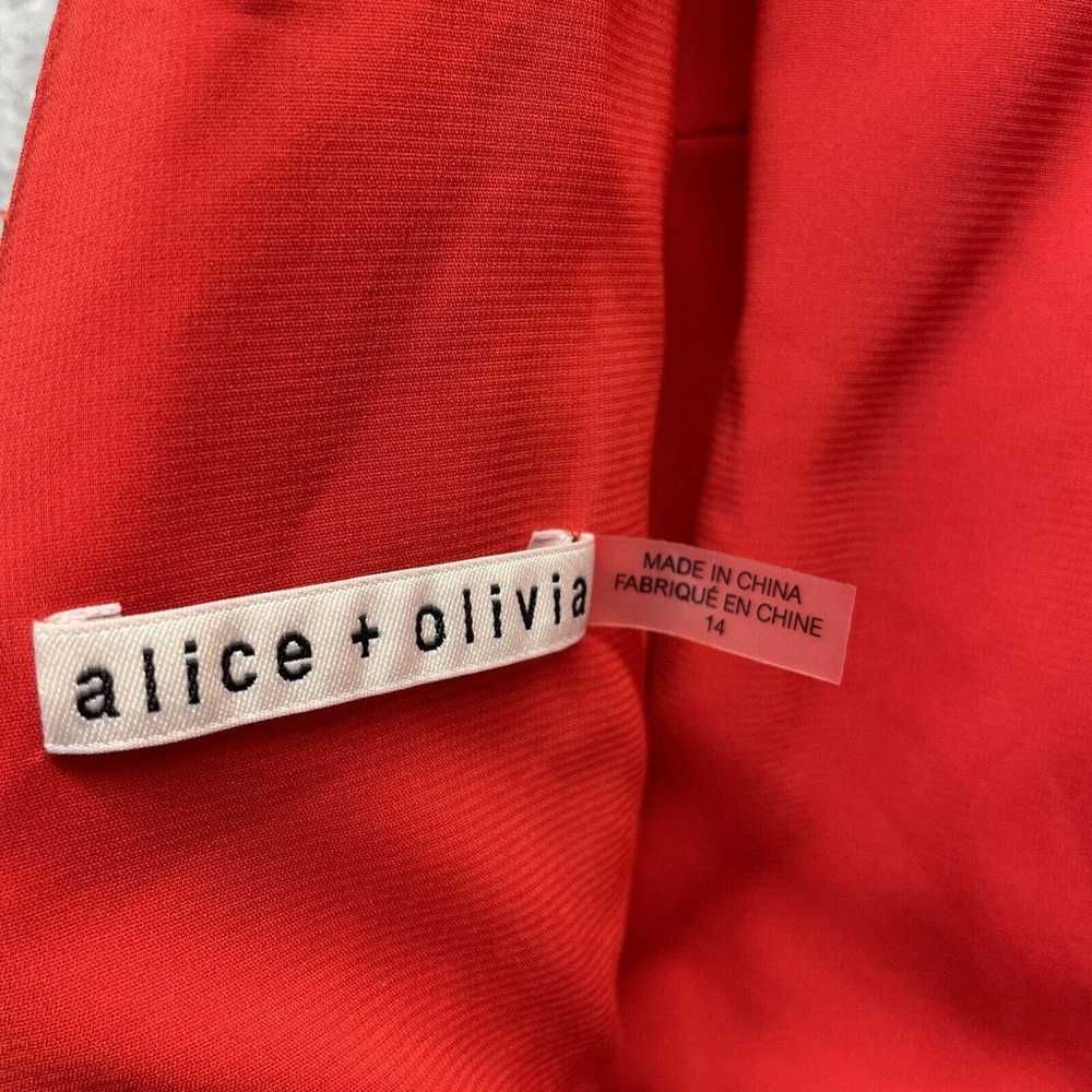 Alice + Olivia Gale Deep V-Neck Jumpsuit Womens 1… - image 7