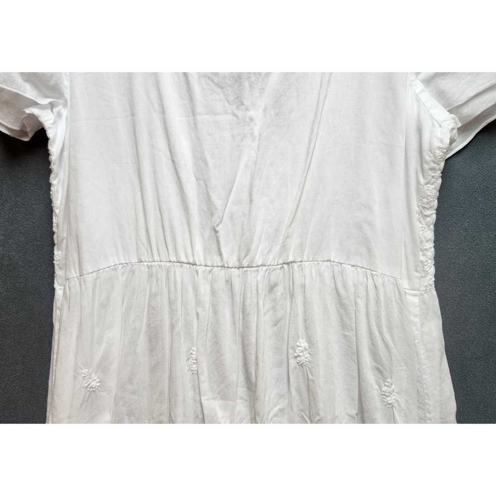 Soft Surroundings White Large Maxi Dress Goddess … - image 7