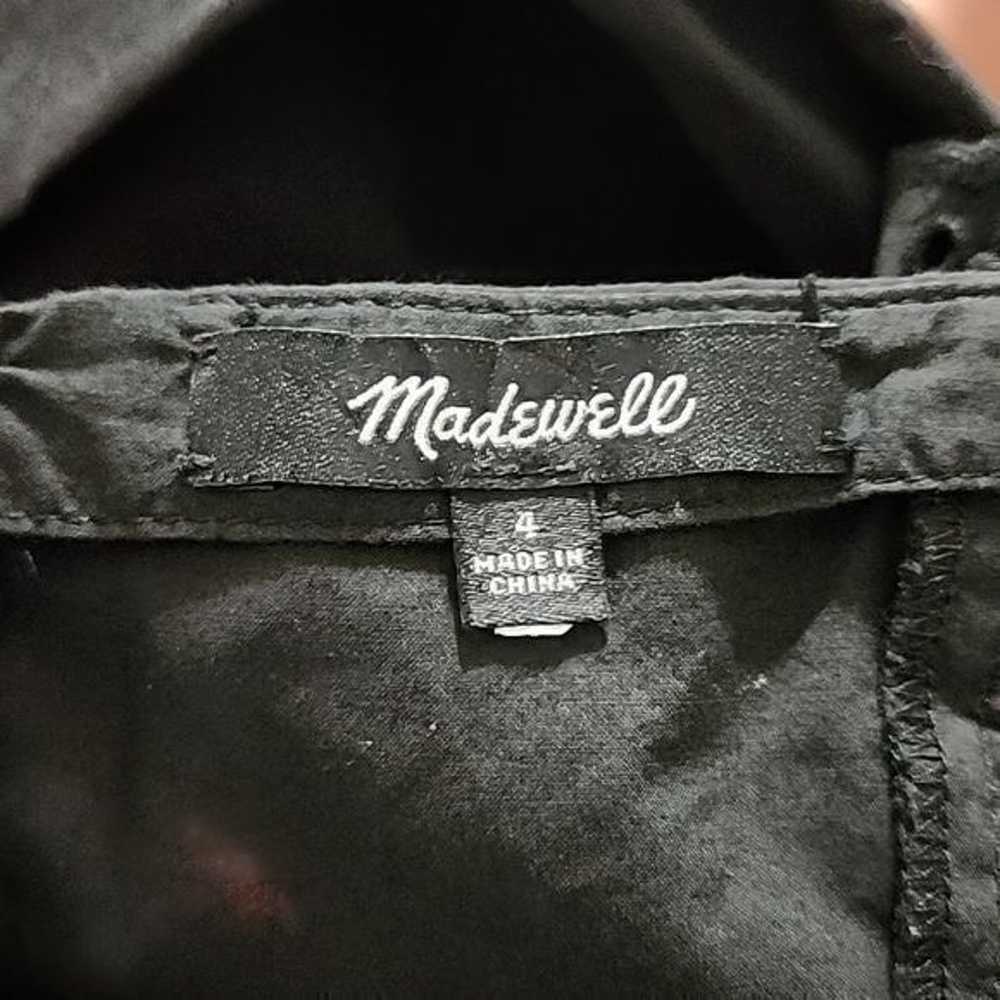 Madewell black Eyelet Frilled-Strap and hem Jumps… - image 11