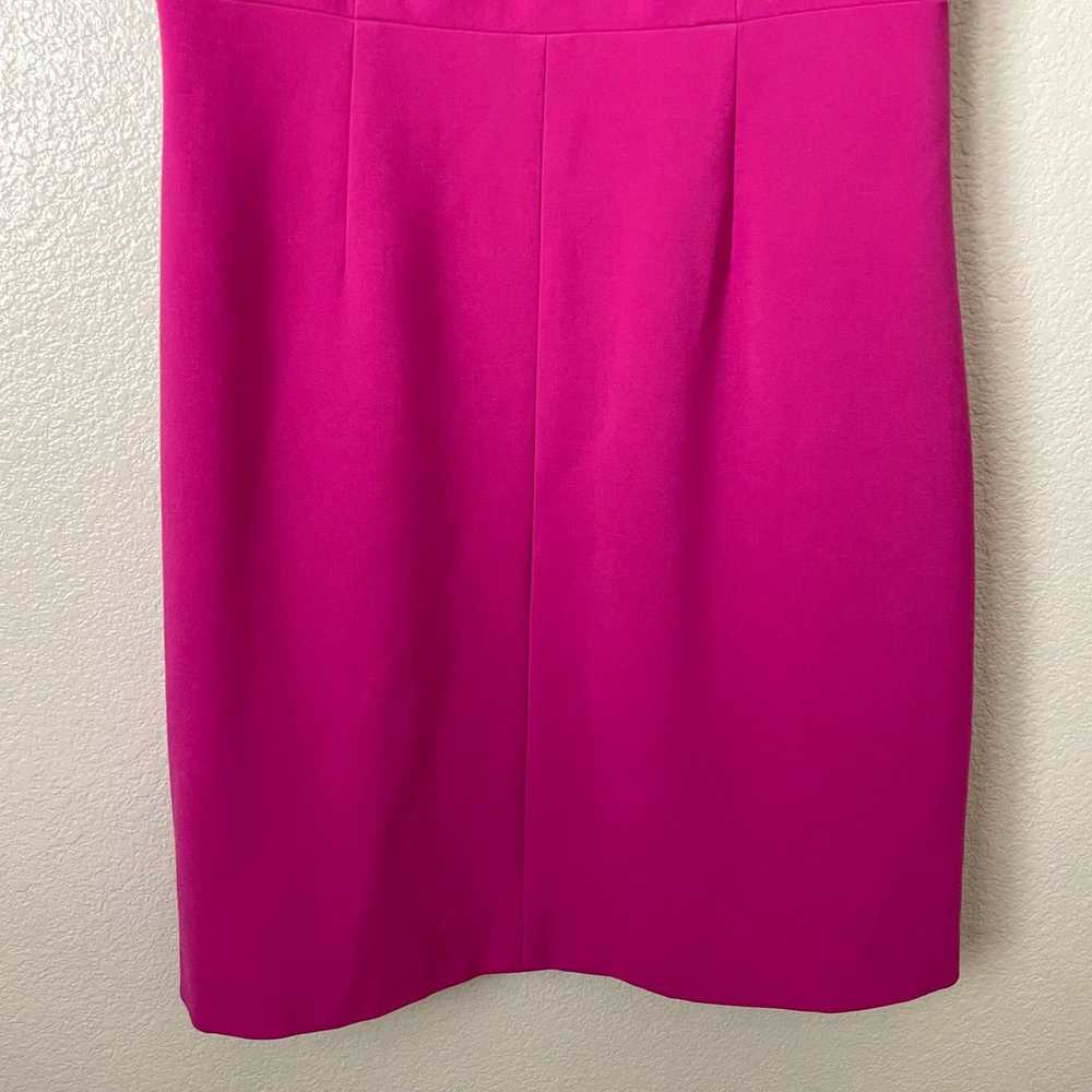 Diane Von Furstenberg Dress Womens Size 6 Pink Mi… - image 5