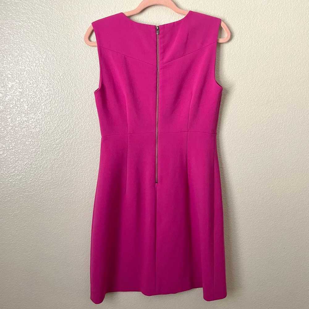 Diane Von Furstenberg Dress Womens Size 6 Pink Mi… - image 9