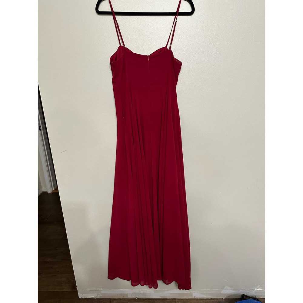 Deep Red Lulu's Dress in Size Medium NEW - image 4