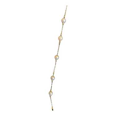 Timeless pearly Yellow gold bracelet