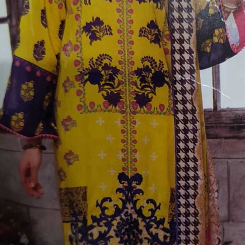Desi Wear Indian/Pakistani Lawn Suit Size ‘L’ - image 12