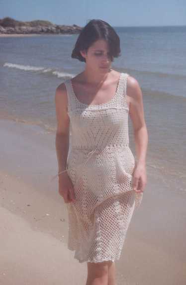 Vintage Summer Crochet Dress