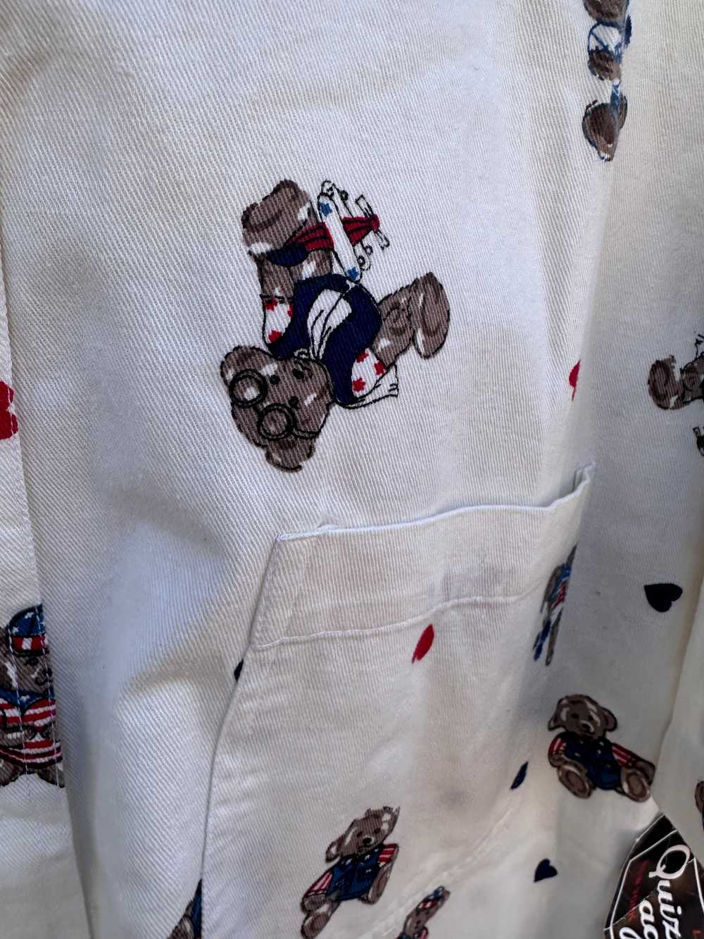 Quizz Again Ralph Lauren Style Teddy Bear Blouse - image 2