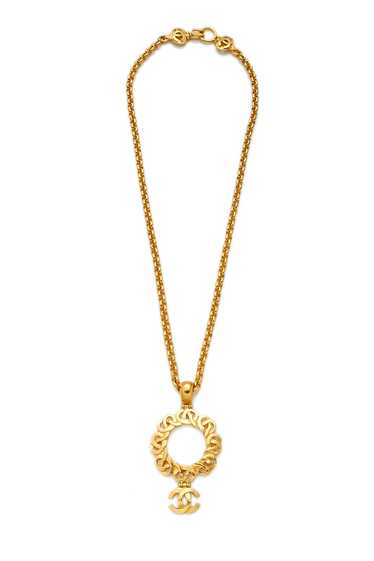 Gold Monocle Necklace