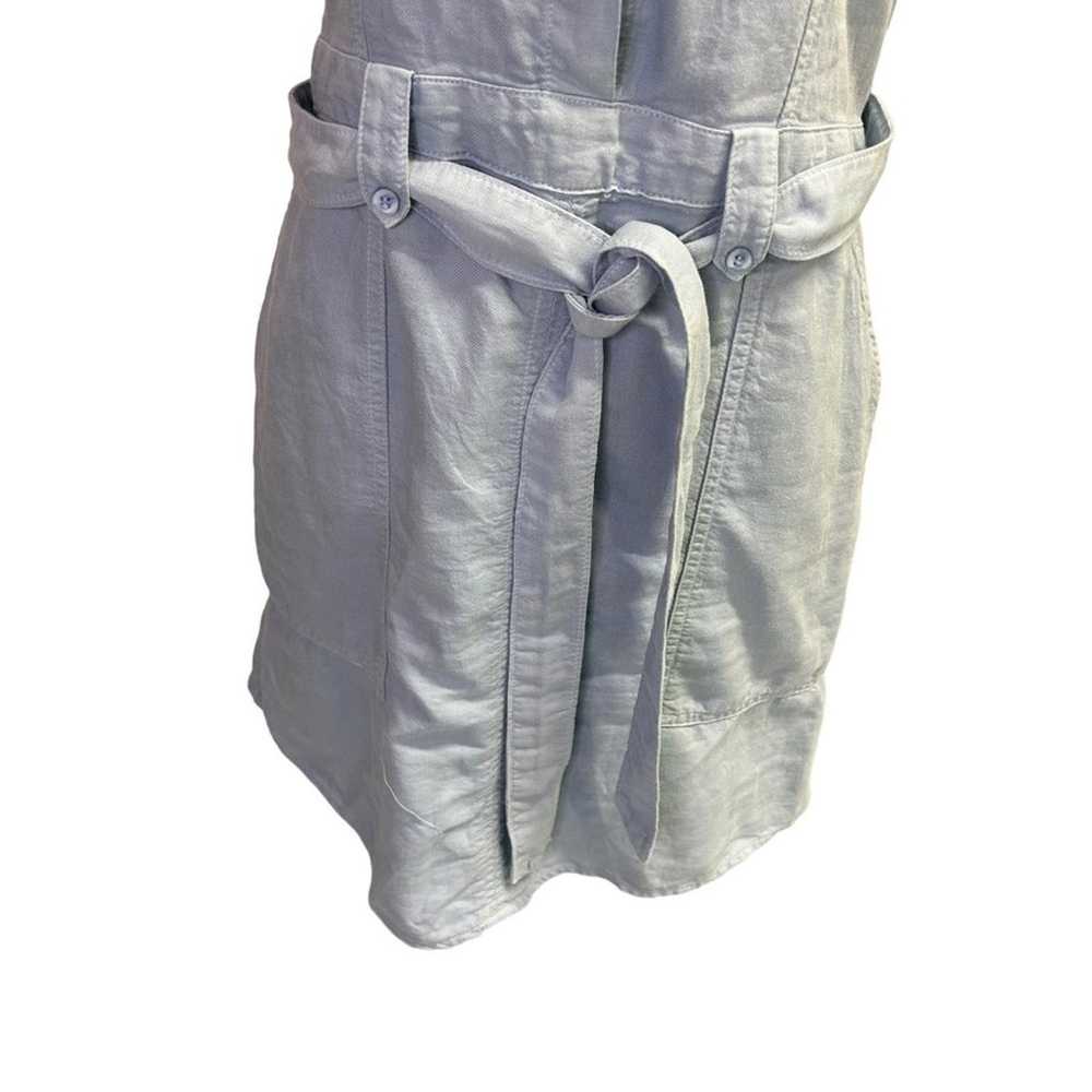 BELLA DAHL Denim Button-Down Sleeveless Mini Dres… - image 4