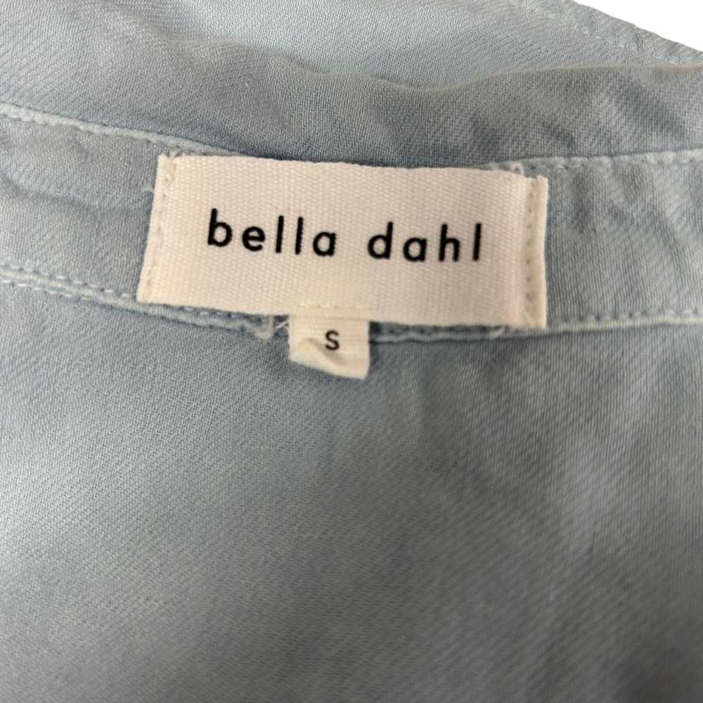 BELLA DAHL Denim Button-Down Sleeveless Mini Dres… - image 7