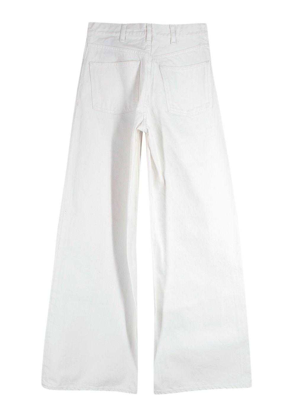 Managed by hewi Celine White Wide Leg Jeans - image 2