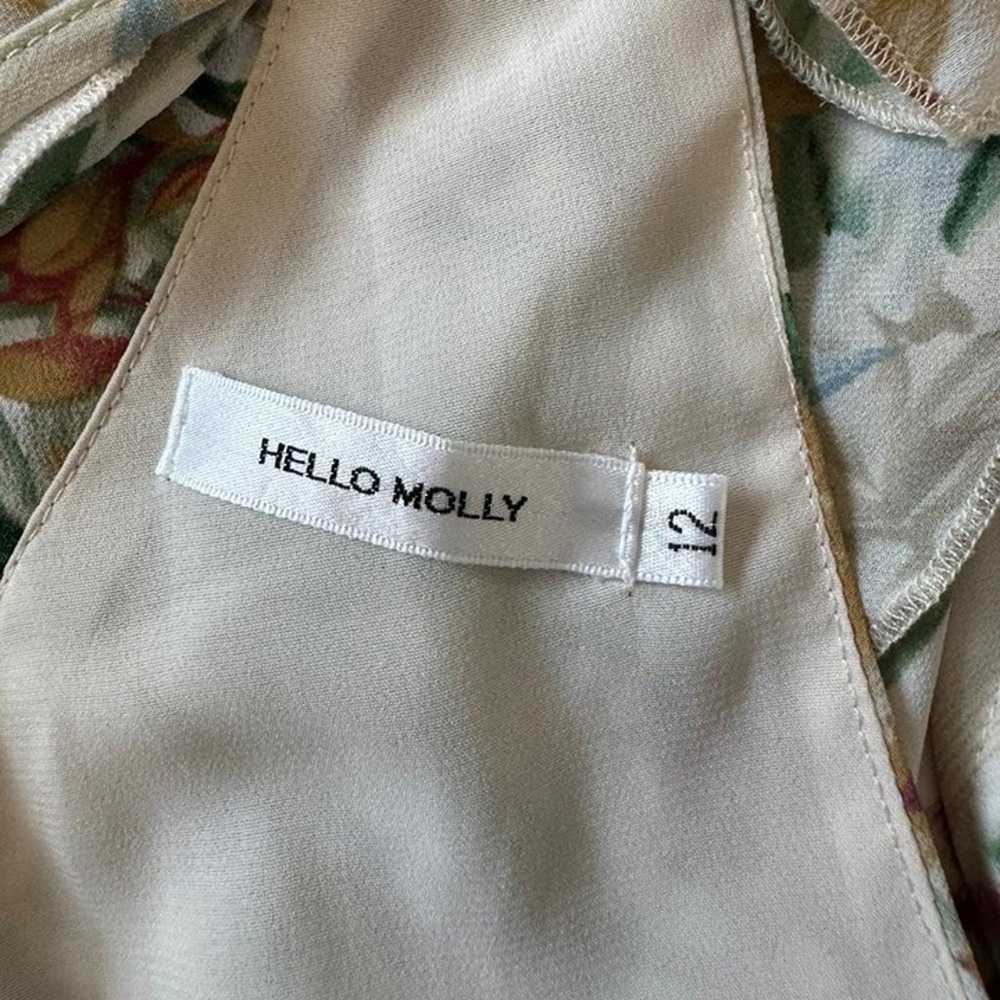 Hello Molly Ruffled Wrap Mini Dress - image 6