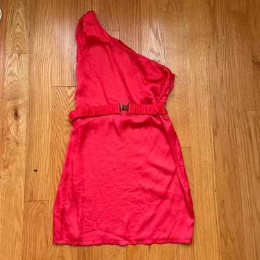 Red Satin Dress - image 1
