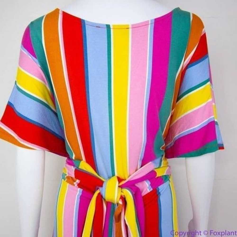 NEW Eloquii Rainbow Wrap Around Dress, women's si… - image 5