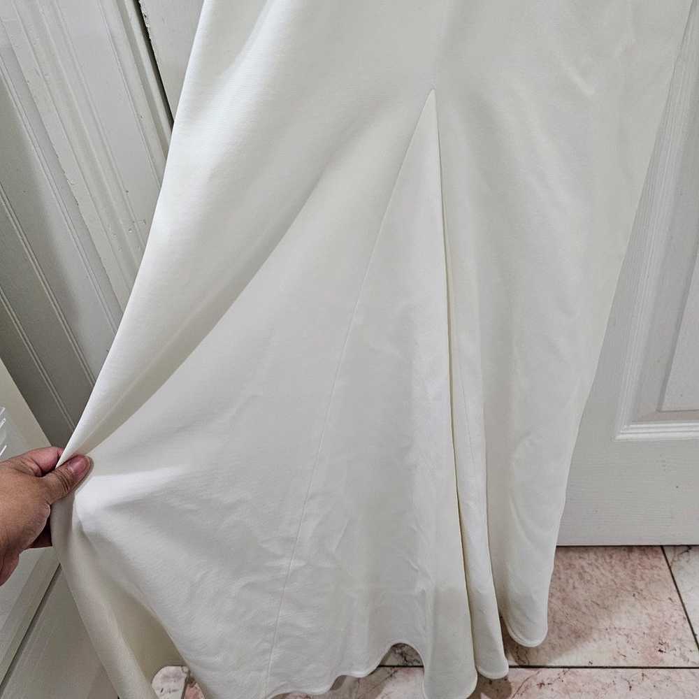 White Elegant Formal Dress - image 5