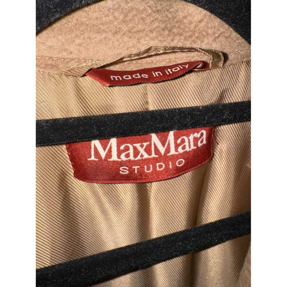 Max Mara Studio Wool coat - image 3