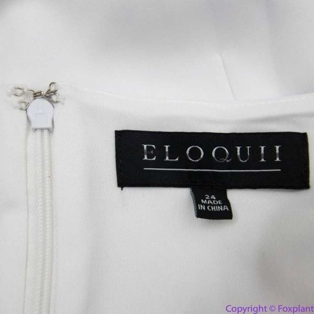 Eloquii white Cutout Back Dress, 24 - image 10