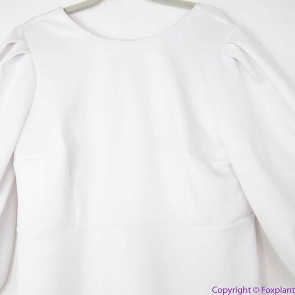 Eloquii white Cutout Back Dress, 24 - image 2