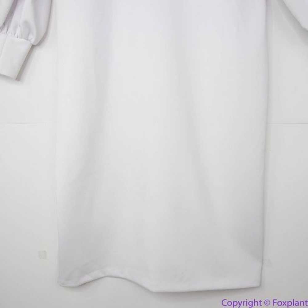 Eloquii white Cutout Back Dress, 24 - image 3