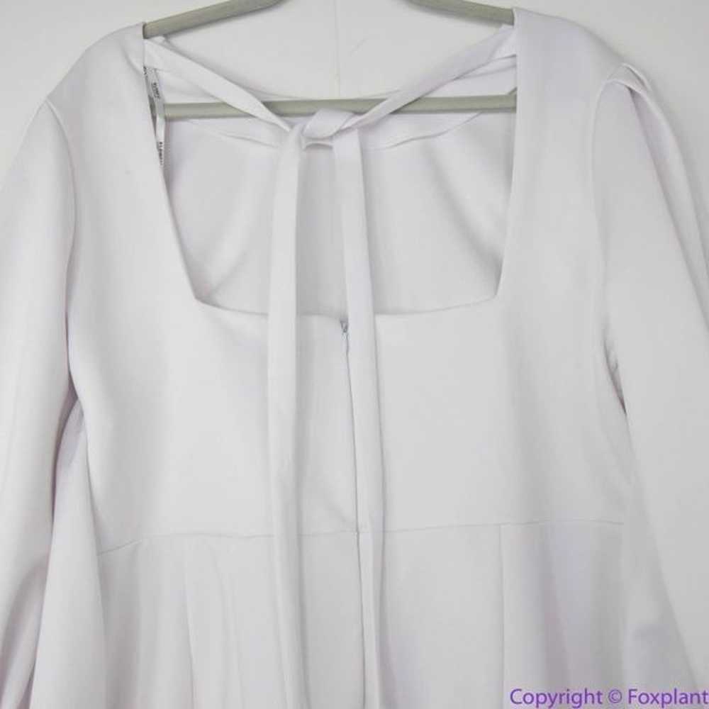 Eloquii white Cutout Back Dress, 24 - image 5