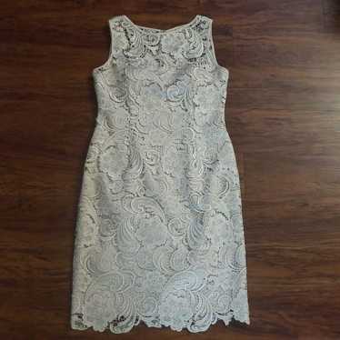 Adrianna Papell embroidered dress 8 - image 1