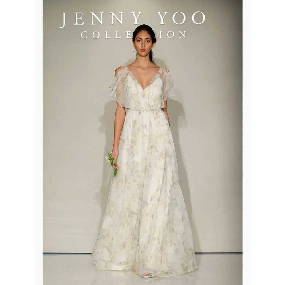 Jenny Yoo Collection Cassie Watercolor Flutter Sl… - image 12