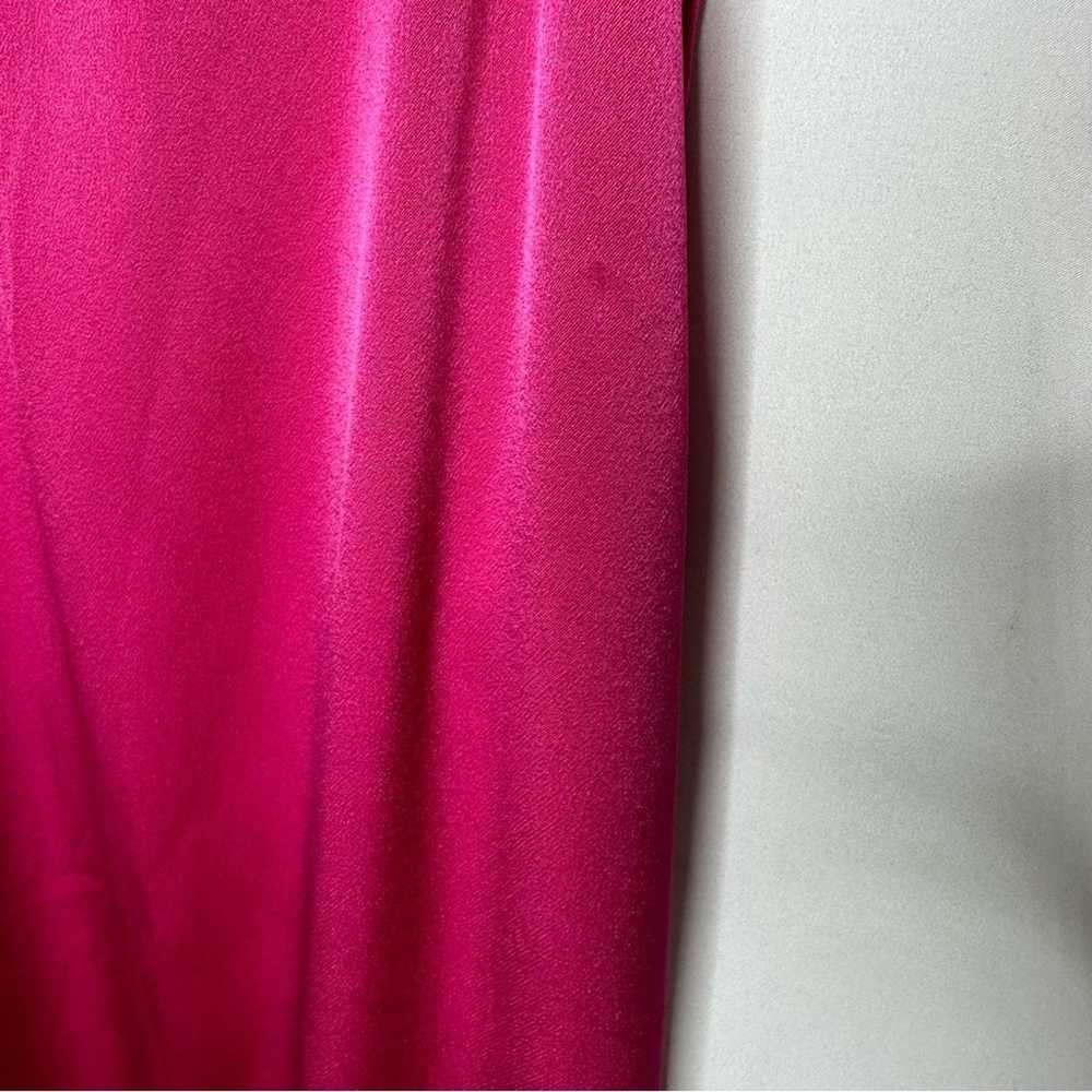 JASON WU Pink Crepe Back Satin Dress in Size 4 - image 6
