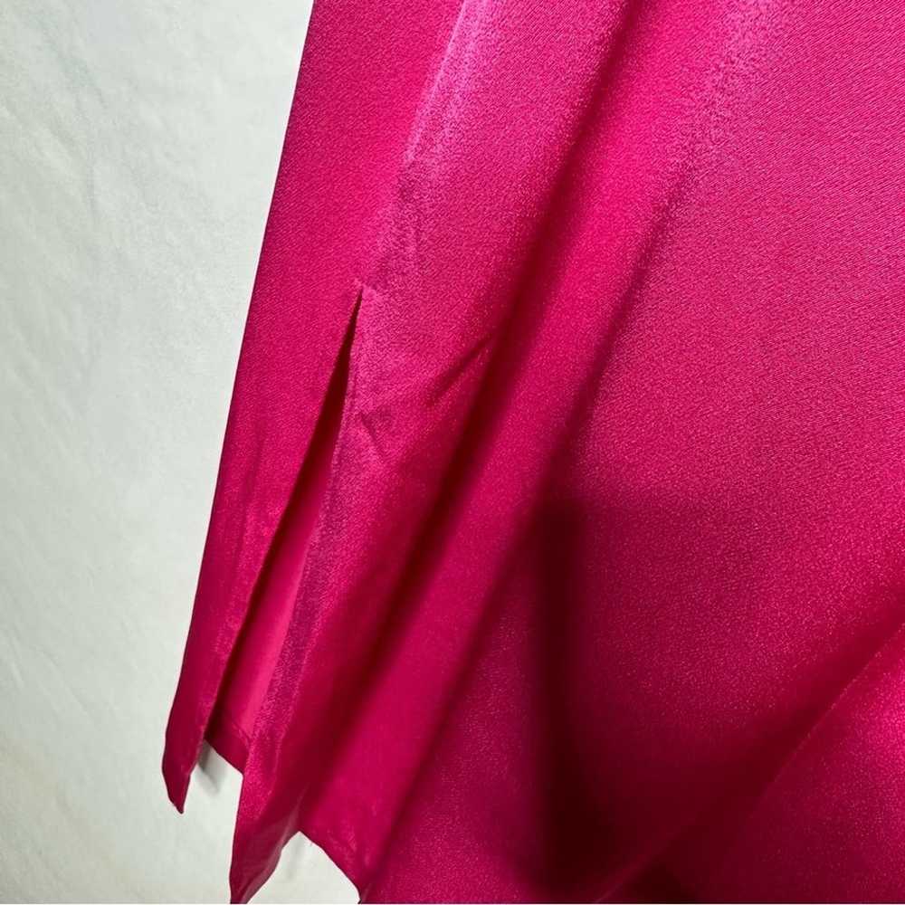 JASON WU Pink Crepe Back Satin Dress in Size 4 - image 7
