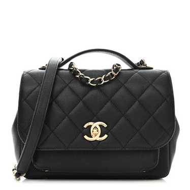 CHANEL Caviar Quilted Medium Business Affinity Fl… - image 1