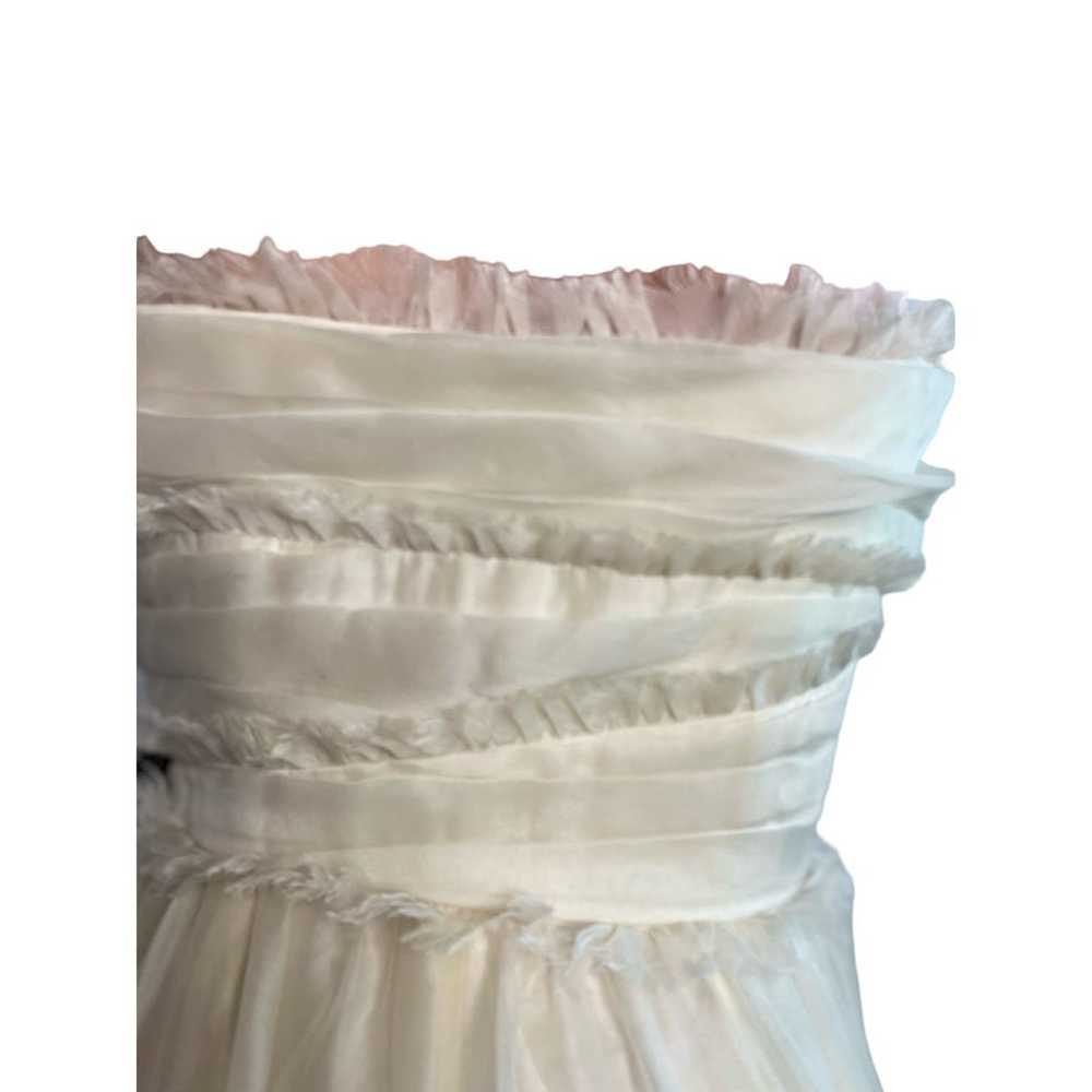 Monique L’Huillier ivory gown. Size 2. Designer. - image 10