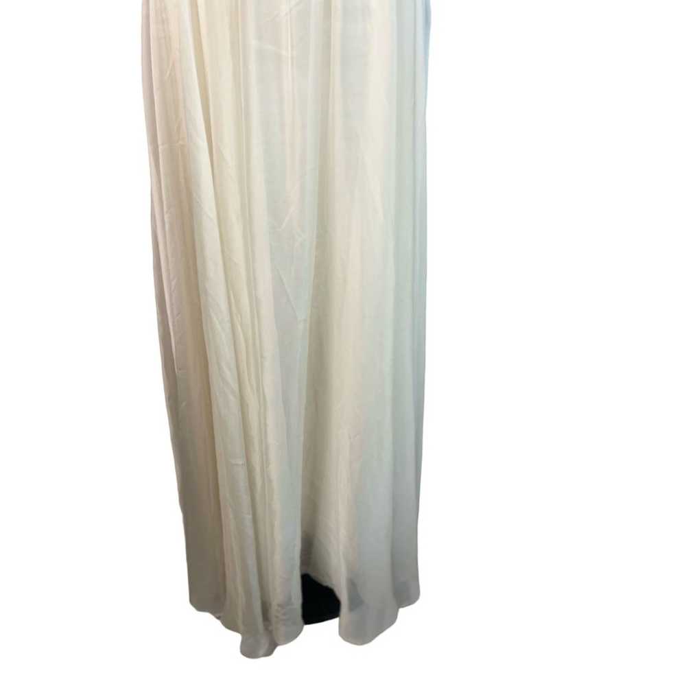 Monique L’Huillier ivory gown. Size 2. Designer. - image 4