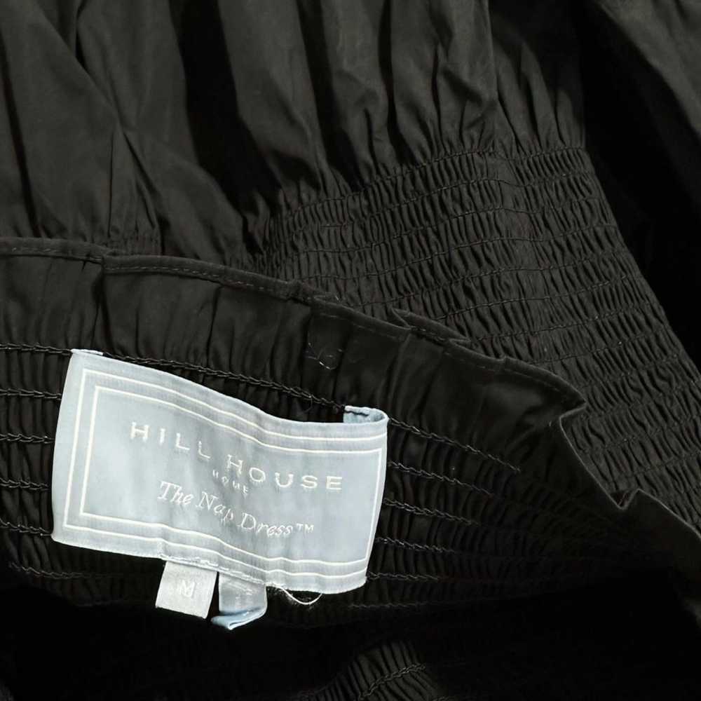 HILL HOUSE Nesli Dress - Black Cotton Poplin - image 7