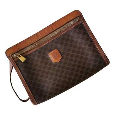 Celine Triomphe Vintage leather clutch bag - image 1