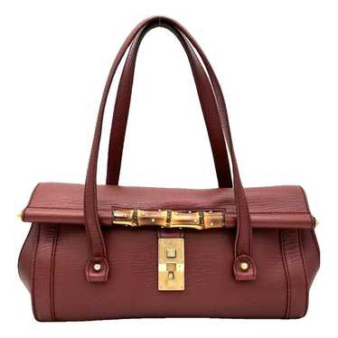 Gucci Bamboo Bullet leather handbag