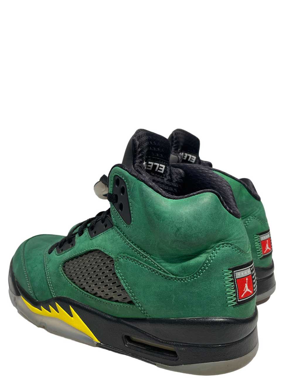 Jordan/Hi-Sneakers/US 10/Polyester/GRN/RETRO 5 - image 2