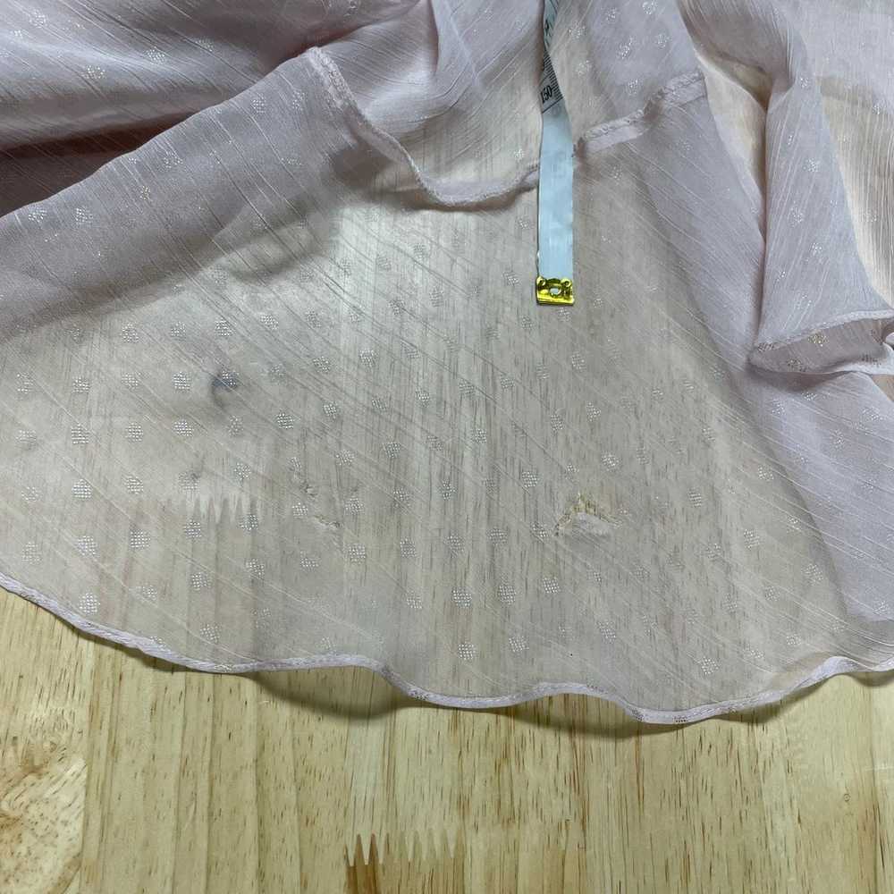 Mac Duggal Polka Dot Asymmetrical Ruffle Gown Siz… - image 10